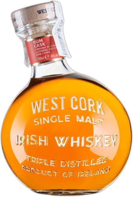 Віскі West Cork Maritime Collection Rum Cask 46% 0.7 л